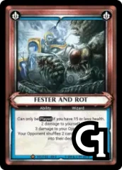 Fester And Rot - Foil